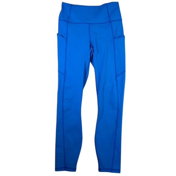 Fabletics Oasis PureLuxe High-Waisted Legging
 Blue, with Side Pockets XS - Picture 12 of 16
